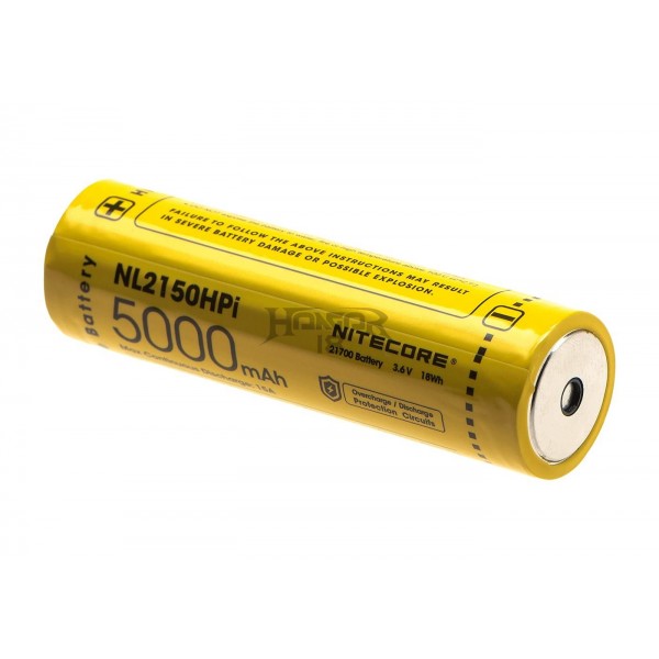 Bateria NL2150 21700 3,7 V 5000 mAh + Sistema de energia de carregamento rápido F21i [Nitecore]