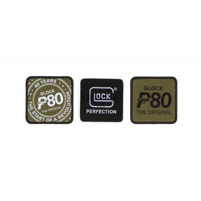 Glock P80 Patches Set