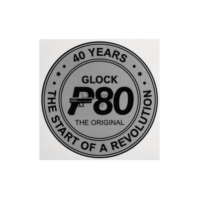 Glock P80 Sticker