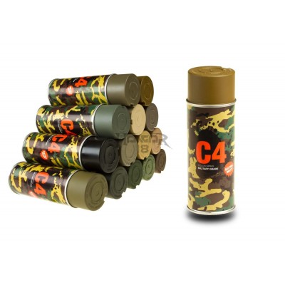 C4 Mil Grade Color Spray Coyote