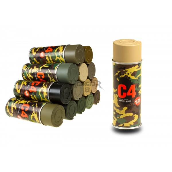 C4 Mil Grade Color Spray RAL 1040 [Armamat]