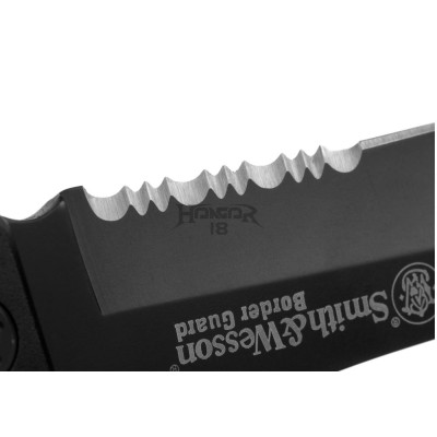 Pasta serrilhada SWBG1S da guarda de fronteira [Smith & Wesson]