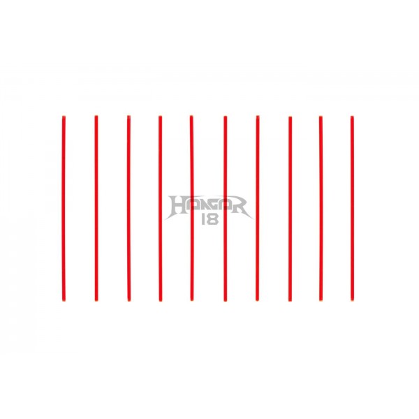 Fibra Óptica Blister 2mm Vermelho [LPA]