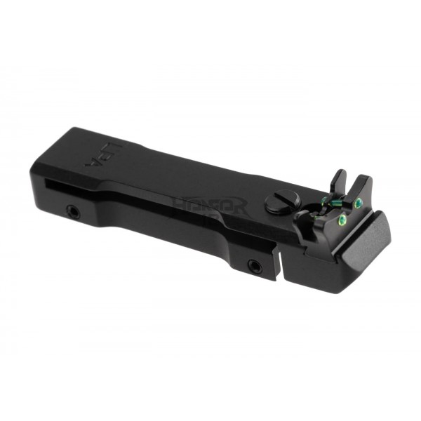 Adjustable Fiber Optic Rear Sight for 6-8mm Shotgun Ribs [LPA]