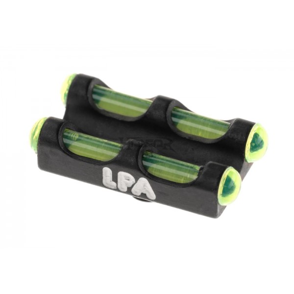 Green Twin Fiber Optics Front Sight 3,0 MA Thread [LPA]