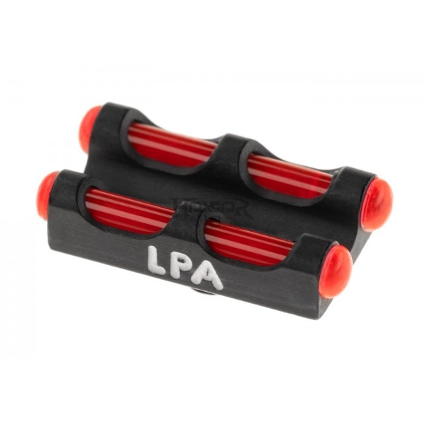 Red Twin Fiber Optics Front Sight 3,0 MA Thread [LPA]