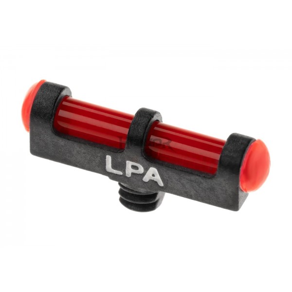 Red Fiber Optics Front Sight for 5X40 Thread [LPA]