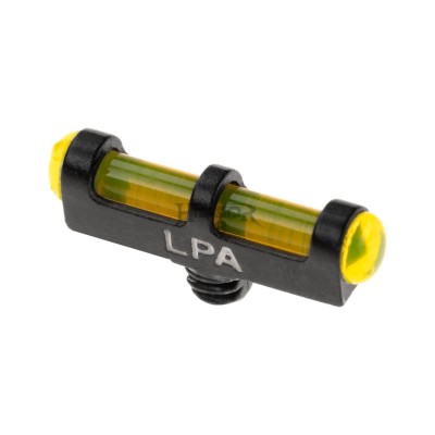 Yellow Fiber Optics Front Sight for 5X40 Thread