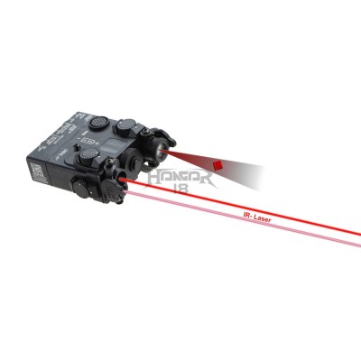 Dispositivo de mira DBAL-A2 Laser vermelho + laser infravermelho/LED infravermelho [WADSN]