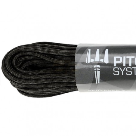 Paracord Type III 550 (250Kg) 30M Black [Pitchfork]