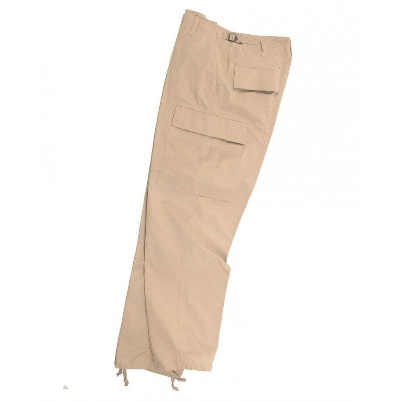 Calças US BDU Ripstop Khaki [Miltec]