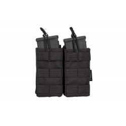 Black Open-Top Double M4/M16 Pouch [Viper]