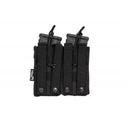 Black Open-Top Double M4/M16 Pouch [Viper]