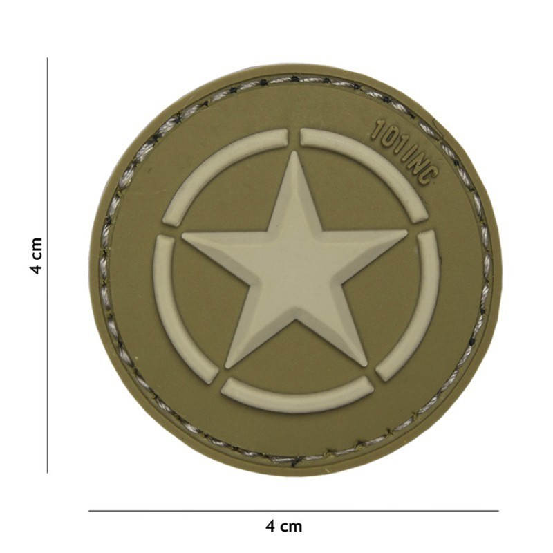 Patch PVC Allied Star Olive