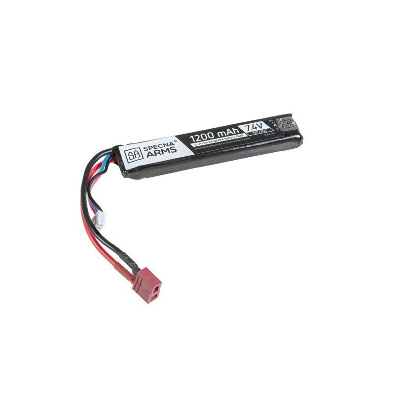 Battery Li-Po 1200mAh 7.4V 15C/30C Dean Stick [Specna Arms]