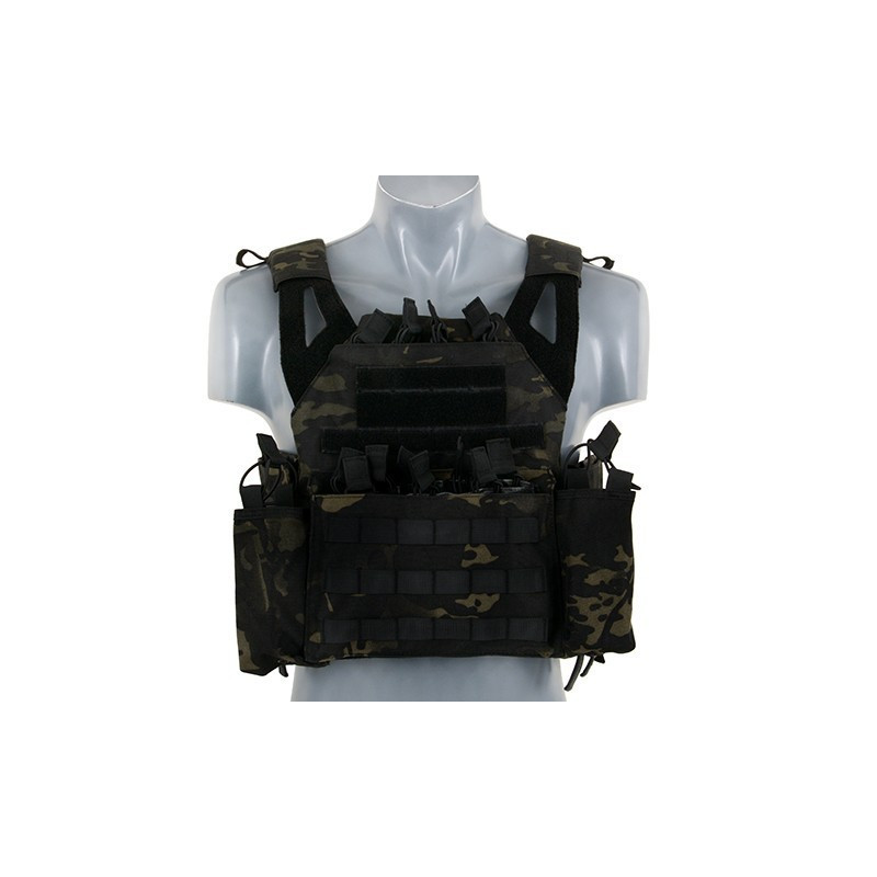 Multicam Black JPC Vest w/ Pouches