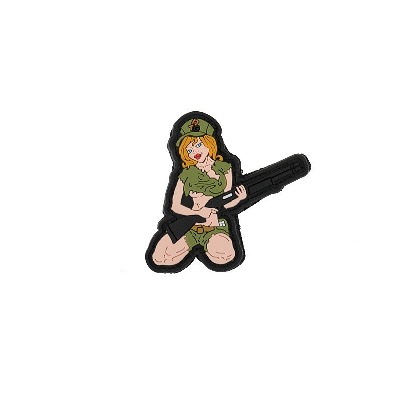 Patch PVC Shotgun Girl