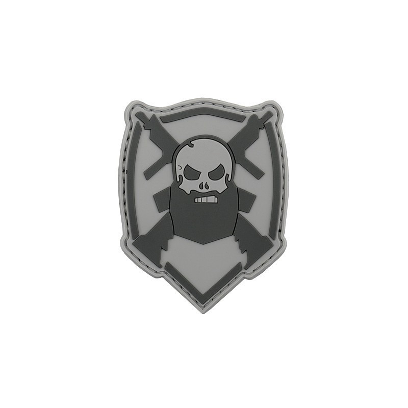 Patch PVC Beared Skull