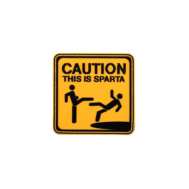 Patch PVC Caution This Is Sparta