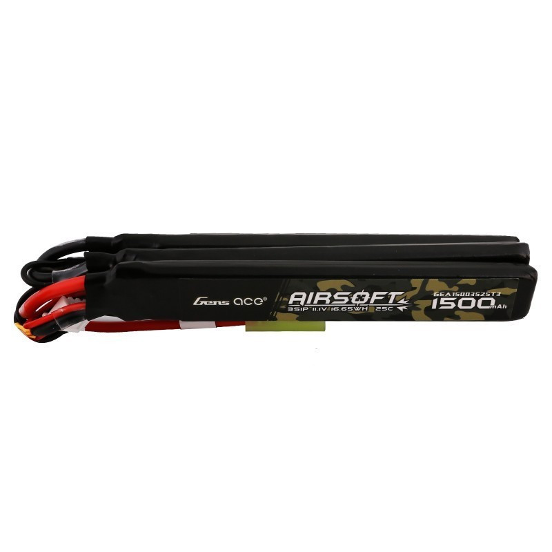 Battery  Li-Po 11.1V 1500mAh 25C Tamiya 3X Nunchuck [Gens Ace]